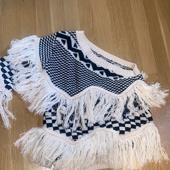 House of Harlow 1960 One shoulder sweater -XS worn once - Picture 2 of 7